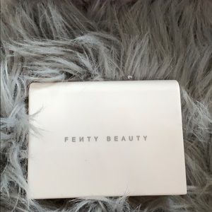 Blotting powder matte